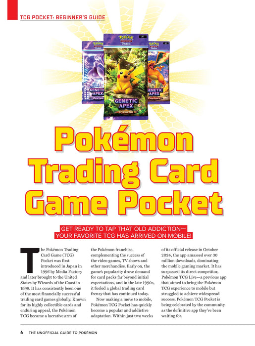The Ultimate Guide To Pokemon - Discover The World Of Pokemon Trading Card Game, Expert Tips & Tricks, Master TCG Pocket, Best Decks, Collect Pokemon Cards, Unleash Your Favorite Pokemon & More! - for just $14.99! 