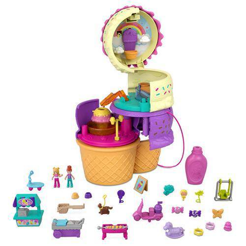 Polly Pocket Spin 'n Surprise Playground Playset - Just $32.47! Shop now at Retro Gaming of Denver