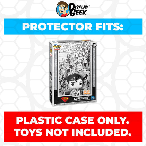 Pop Protector for Superman Justice League of America #19 Funko Pop Comic Covers - for just $14.99! 