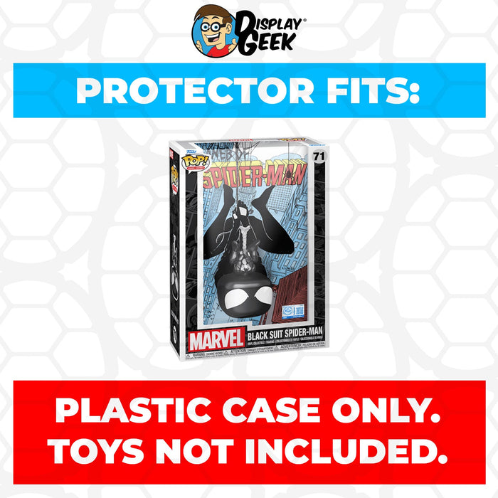 Pop Protector for Spider-Man Black Suit #71 Funko Pop Comic Covers - for just $14.99! 