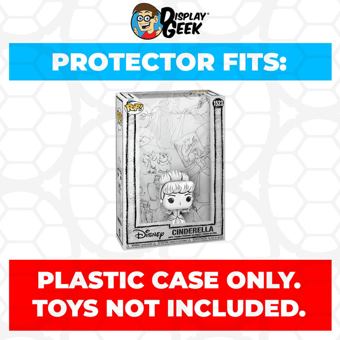 Pop Protector for Cinderella Sketched #1523 Funko Pop Covers - for just $14.99! 