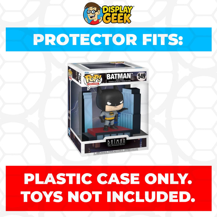 Pop Protector for Funko Pop Deluxe Batman The Animated Series #549 Box - for just $13.99! 