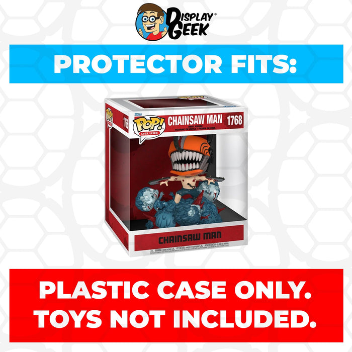 Pop Protector for Funko Pop Rides Deluxe Chainsaw Man & Beam #147 Box - for just $13.99! 