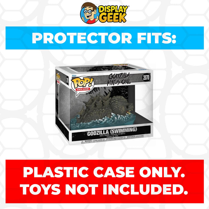 Pop Protector for Funko Pop Deluxe Godzilla Swimming #2070 Box - for just $13.99! 