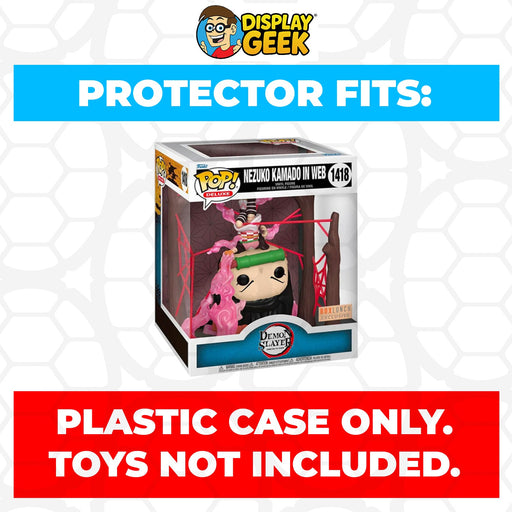 Pop Protector for Nezuko Kamado in Web #1418 Funko Pop Deluxe - for just $13.99! 