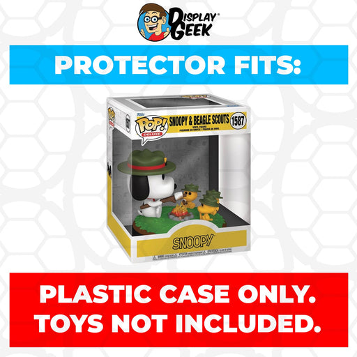 Pop Protector for Snoopy & Beagle Scouts #1587 Funko Pop Deluxe - Just $13.99! Shop now at Retro Gaming of Denver