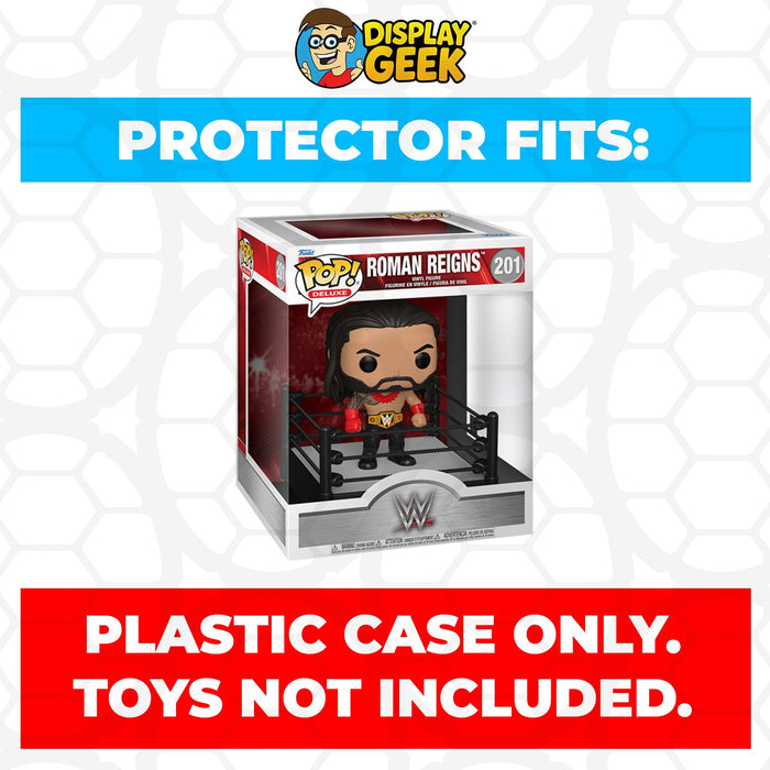 Pop Protector for Funko Pop Deluxe Roman Reigns #201 Box - for just $13.99! 