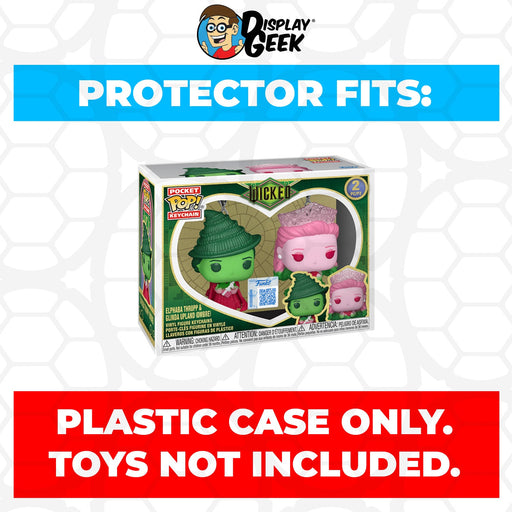 Pop Protector for Elphaba & Glinda Ombre Funko 2 Pack Pocket Pop Keychains - for just $10.99! 