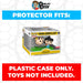 Pop Protector for Charlie Brown & Lucy #1682 Funko Pop Moment - for just $14.99! 