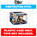 Pop Protector for Doc with Time Machine #133 Funko Pop Rides - for just $14.99! 