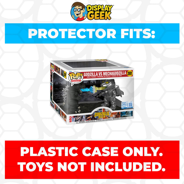 Pop Protector for Funko Pop Moment Godzilla vs Mechagodzilla #2001 Box - for just $14.99! 