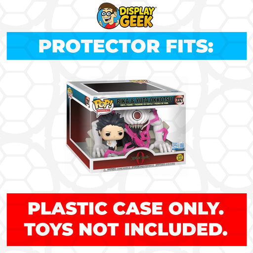 Pop Protector for Funko Pop Moment Rika & Yuta Okkotsu GITD #2321 - for just $14.99! 