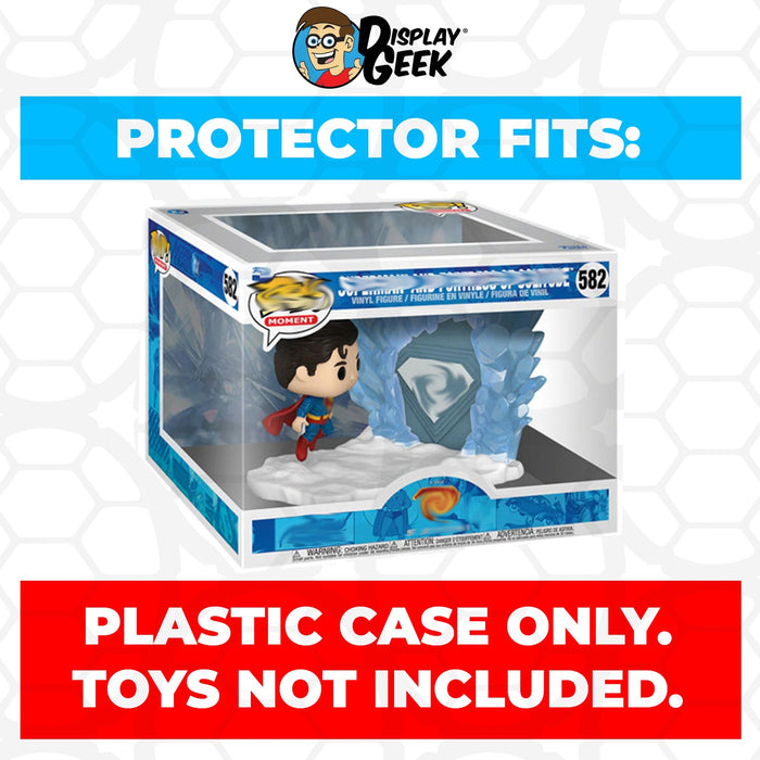 Pop Protector for Superman and Fortress of Solitude 2025 #582 Funko Pop Moment - for just $14.99! 