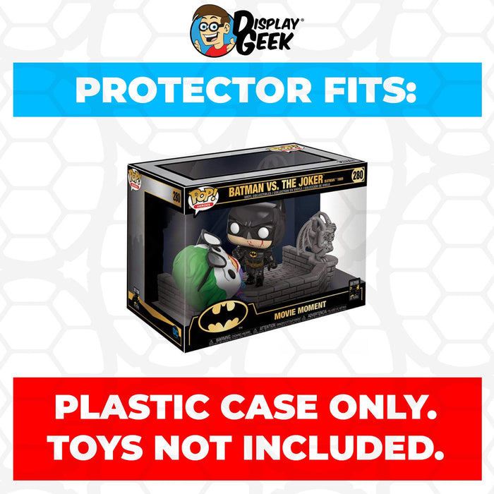 Pop Protector for Batman vs the Joker 1989 #280 Funko Pop Movie Moments - for just $13.99! 