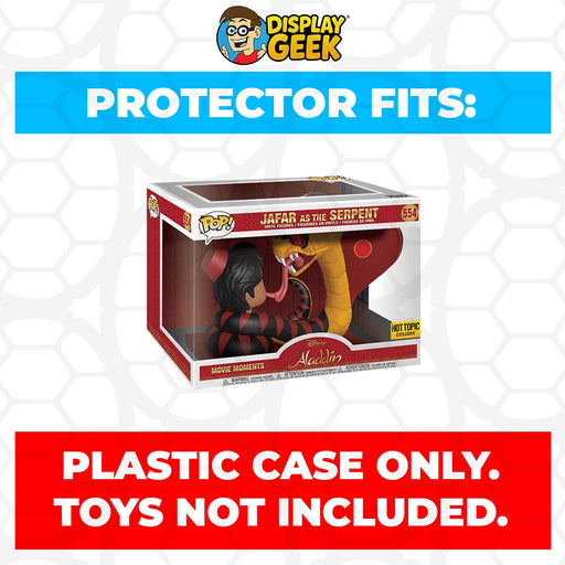 Pop Protector for Funko Pop Movie Moments Jafar as the Serpent #554 Box - for just $13.99! 