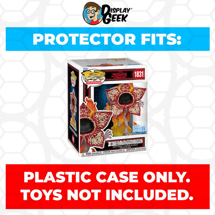 Pop Protector for Demogorgon on Fire #1831 Funko Pop Premium - for just $13.99! 