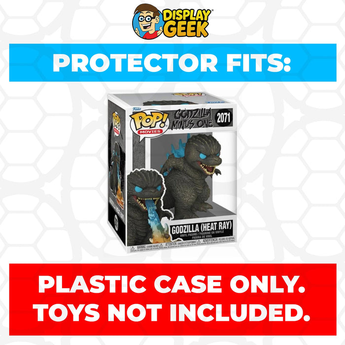 Pop Protector for Funko Pop Premium Godzilla Heat Ray #2071 Box - for just $13.99! 