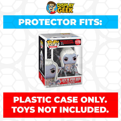 Pop Protector for Funko Pop Premium Lolth the Spider Queen #1170 - for just $13.99! 