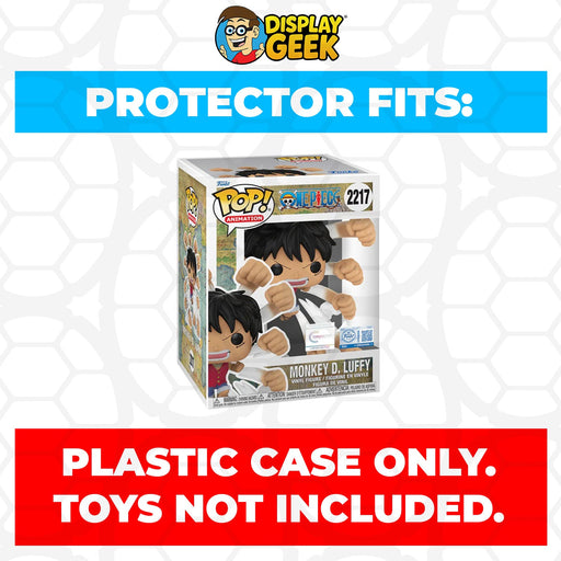 Pop Protector for Funko Pop Premium Luffy Gomu Gomu no Gatling #2217 - for just $13.99! 