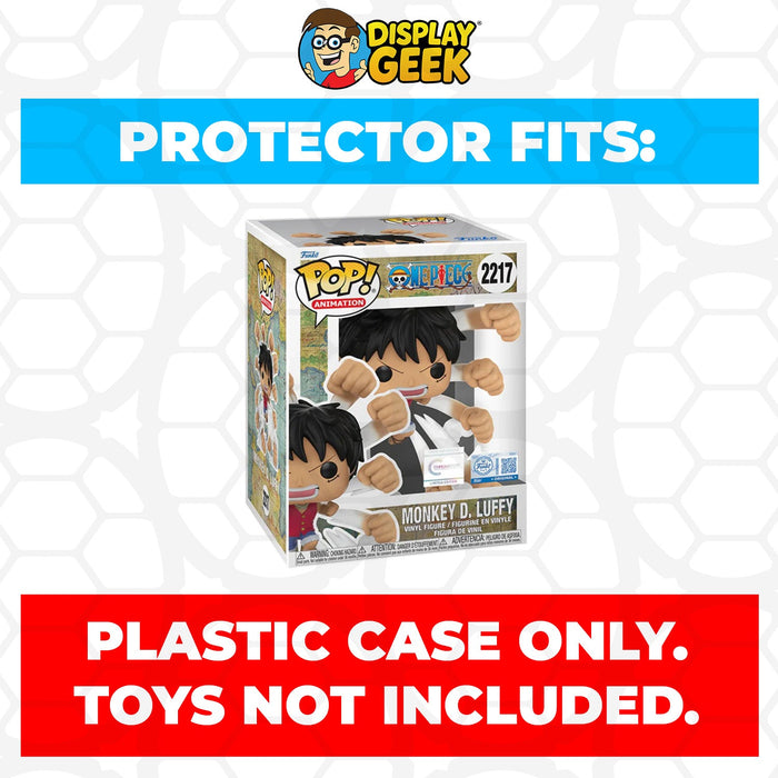 Pop Protector for Funko Pop Premium Luffy Gomu Gomu no Gatling #2217 - for just $13.99! 