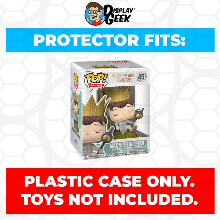 Pop Protector for Funko Pop Premium Max with Scepter #45 Box - for just $13.99! 