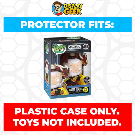 Pop Protector for Funko Pop Premium Avatar Roku with Dragon GITD #407 - for just $13.99! 