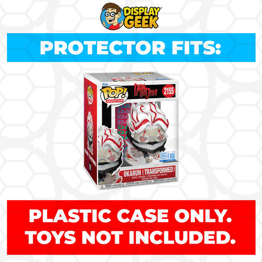 Pop Protector for Dandadan - Okarun Transformed #2155 Funko Pop Premium - for just $13.99! 