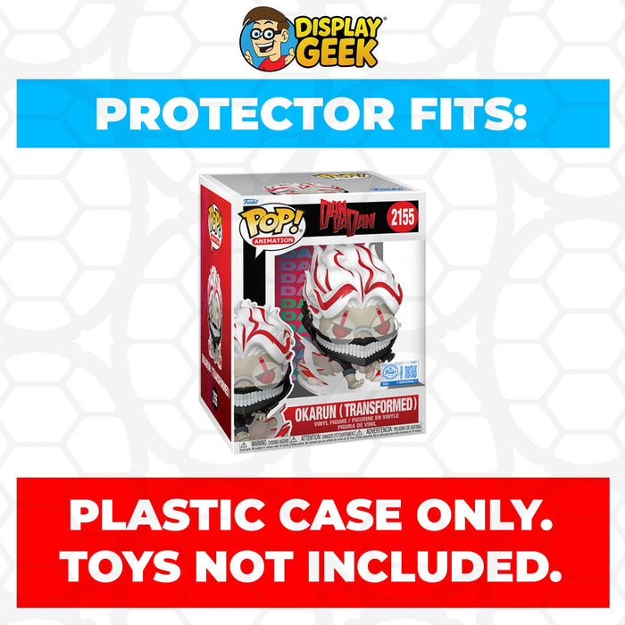 Pop Protector for Dandadan - Okarun Transformed #2155 Funko Pop Premium - for just $13.99! 
