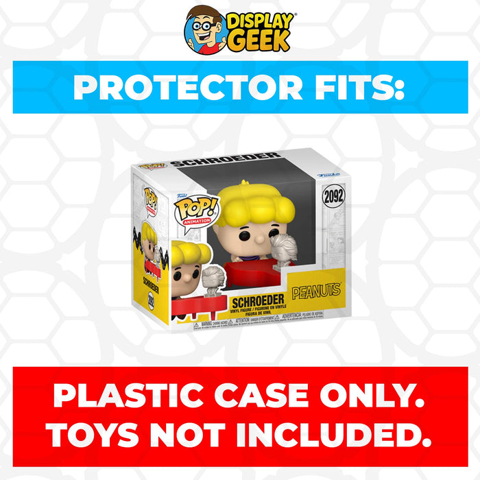 Pop Protector for Peanuts - Schroeder #2092 Funko Pop Premium - for just $13.99! 
