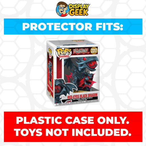 Pop Protector for Funko Pop Premium Yu-Gi-Oh! - Red-Eyes Black Dragon #2317 Box - for just $13.99! 