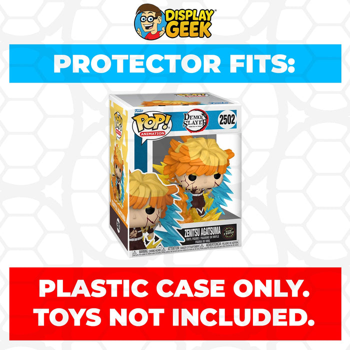 Pop Protector for Funko Pop Premium Zenitsu Agatsuma Chase GITD #2502 Box - for just $13.99! 