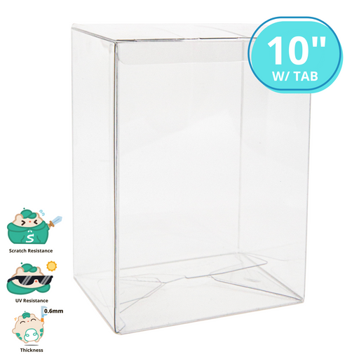 Shumi .6mm Protectors [w/Tab] - 10-Inch POP Size - for just $45! 