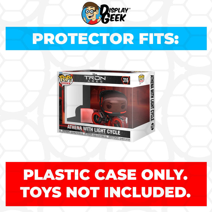 Pop Protector for Athena with Light Cycle #316 Funko Pop Rides - for just $13.99! 