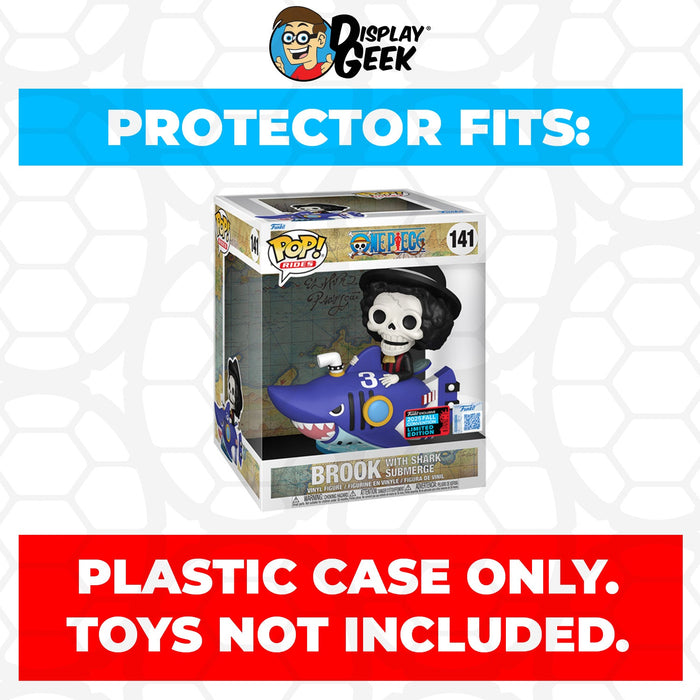 Pop Protector for Brook with Shark Submerge NYCC #141 Funko Pop Rides - for just $13.99! 