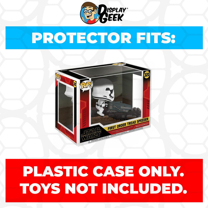 Pop Protector for Funko Pop Rides First Order Tread Speeder #320 Box - for just $13.99! 