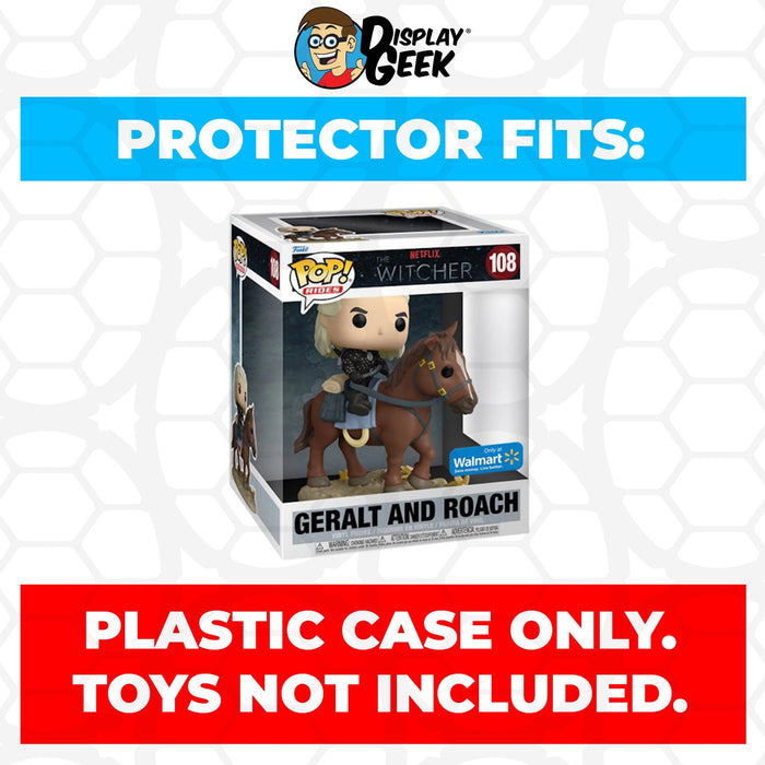Pop Protector for The Witcher Geralt and Roach #108 Funko Pop Rides - for just $13.99! 