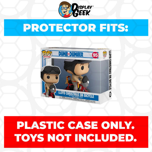 Pop Protector for Funko Pop Rides Lloyd Christmas on Bicycle #95 Box - for just $13.99! 