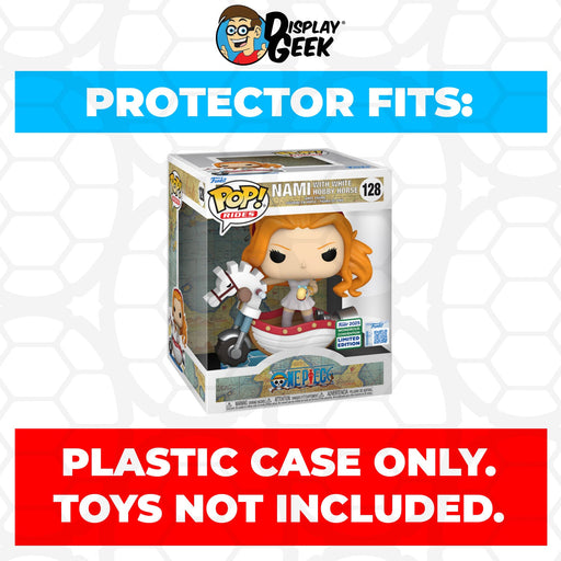 Pop Protector for Nami with White Hobby Horse WonderCon #128 Funko Pop Rides - for just $12.99! 