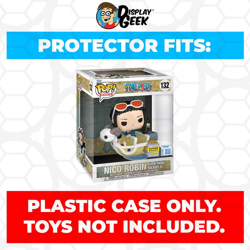 Pop Protector for Nico Robin with Mini Merry II SDCC #132 Funko Pop Rides - for just $13.99! 