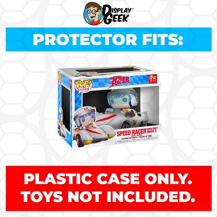 Pop Protector for Speed Racer with the Mach 5 #75 Funko Pop Rides - for just $14.99! 