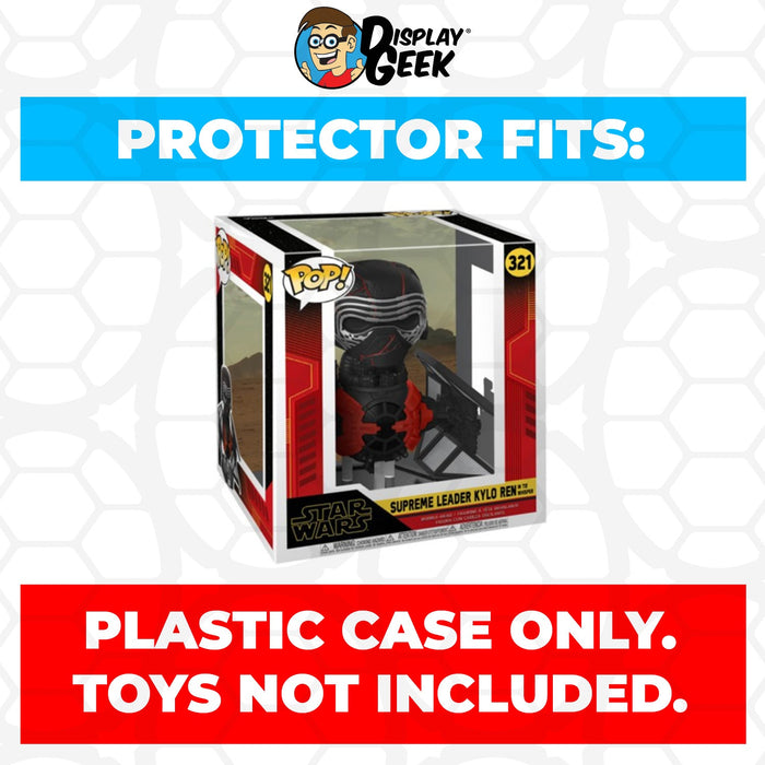 Pop Protector for Funko Pop Rides Supreme Leader Kylo Ren in the Whisper #321 Box - for just $13.99! 