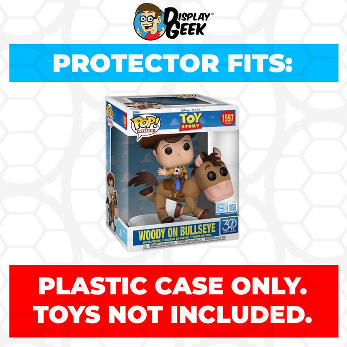 Pop Protector for Woody on Bullseye #1597 Funko Pop Rides - for just $13.99! 