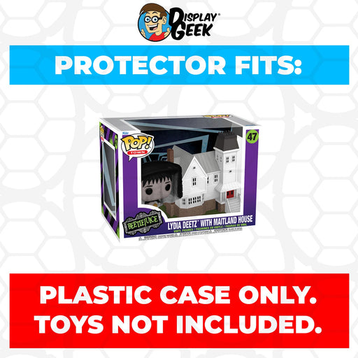 Pop Protector for Lydia Deetz with Maitland House #47 Funko Pop Town - for just $13.99! 