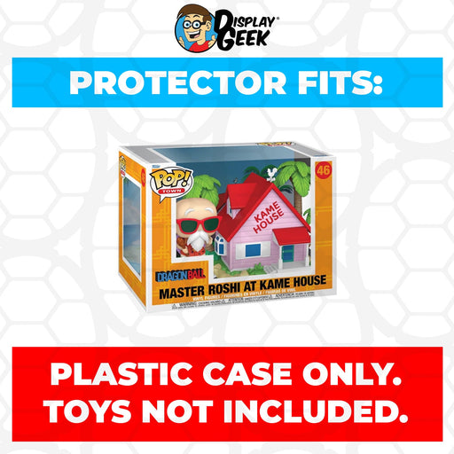 Pop Protector for Master Roshi at Kame House #46 Funko Pop Town - for just $14.99! 