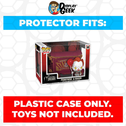 Pop Protector for Funko Pop Town Pennywise & Wagon #49 - for just $13.99! 