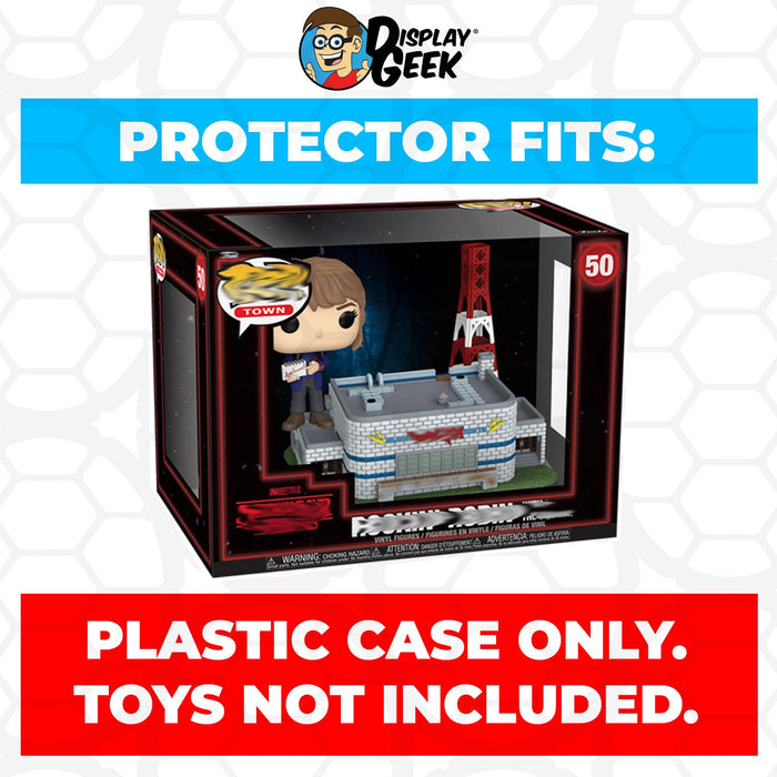 Pop Protector for Rockin Robin with The Squawk #50 Funko Pop Town - for just $13.99! 