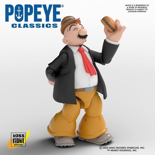 Popeye Classics Wave 2 J. Wellington Wimpy 1:12 Scale Action Figure - for just $39.69! 
