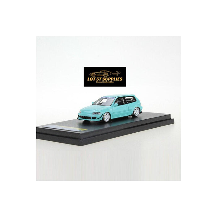 YM Model Honda Civic EG6 Spoon Sports Gift Tiffany Blue 1:64 - Just $74.99! Shop now at Retro Gaming of Denver