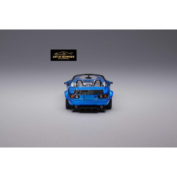 MicroTurbo Eunos Roadster RHD Rocket Bunny Widebody Customized Metallic Blue 1:64 - Just $44.99! Shop now at Retro Gaming of Denver