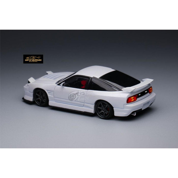 MicroTurbo Nissan 180SX Custom Spirit Rei "MIYABI" in white 1:64 Limited to 1499 Pcs - Just $44.99! Shop now at Retro Gaming of Denver